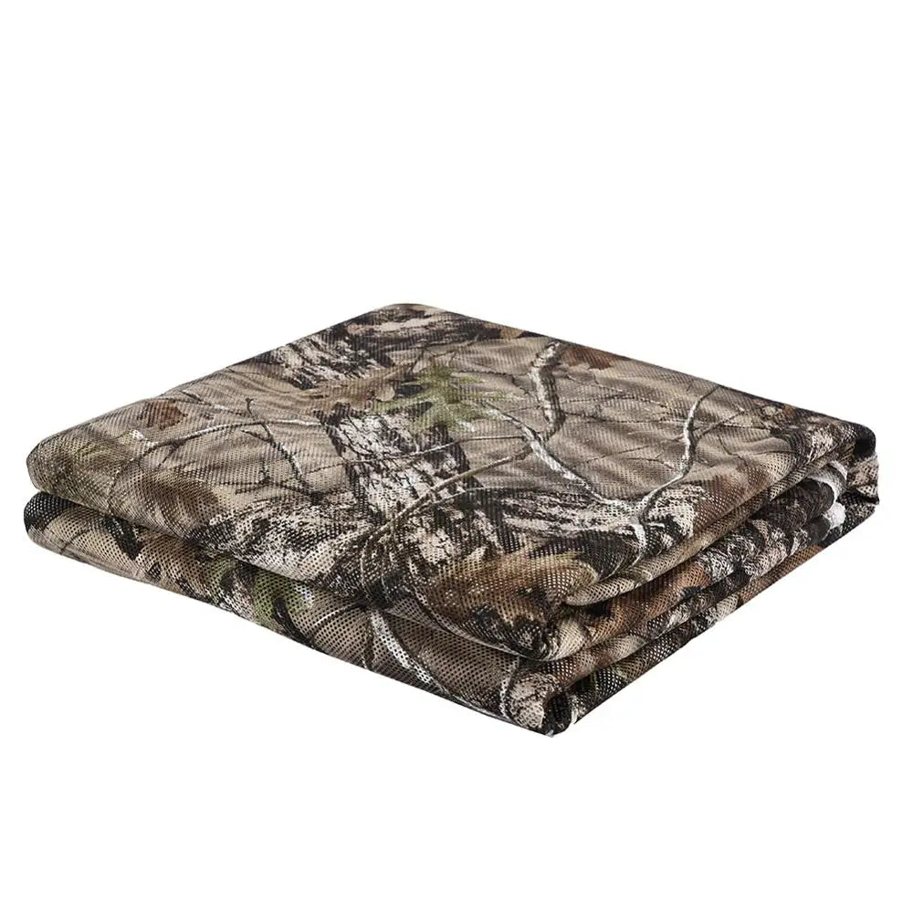 PERROQUET 300D Camo Netting See-Through Mesh for Hunting and Shade