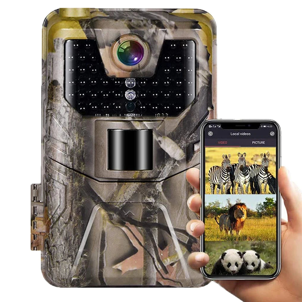 SUNTEKCAM WIFI900PRO 30MP 4K Trail Camera – WiFi Bluetooth Night Vision Hunting Cam