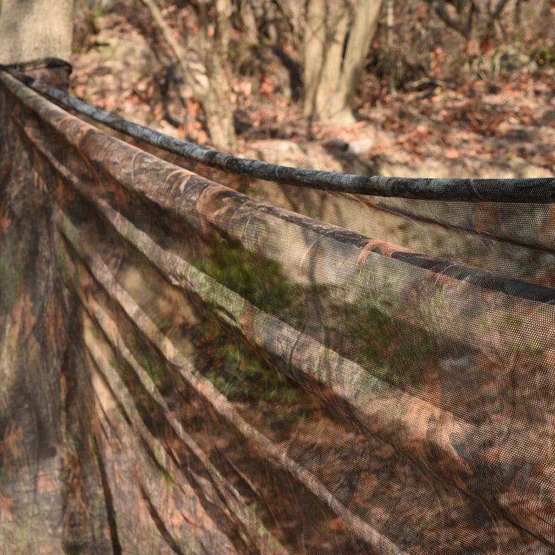 PERROQUET 300D Camo Netting See-Through Mesh for Hunting and Shade