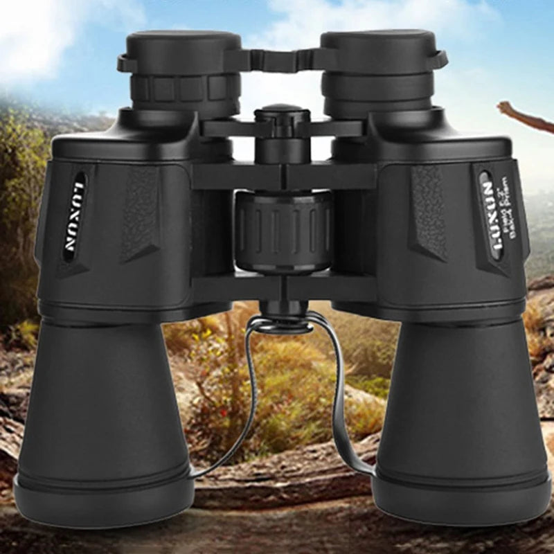 LUXUN 20x50 HD Zoom Hunting Binoculars BAK4 Prism Wide Angle Telescope