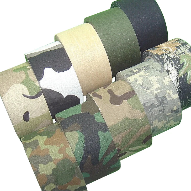 SUNMOON CAMP 5M Outdoor Camouflage Tape – Self-Adhesive Camo Wrap for Hunting & Tactical Gear