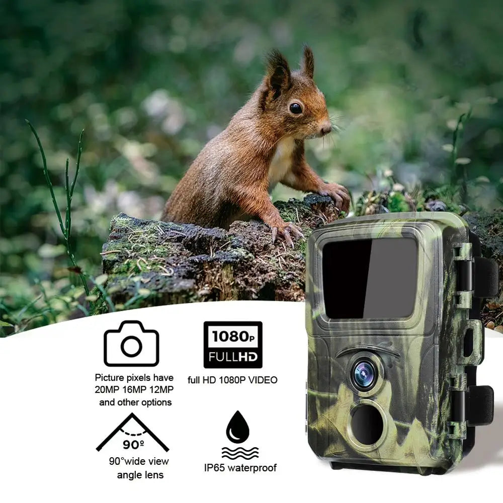 SUNTEKCAM MINI600 20MP 1080P Trail Camera – Mini Hunting Camera with Night Vision and Waterproof Design