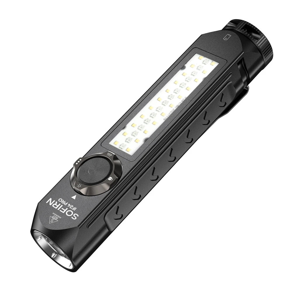 SOFIRN IF24 PRO USB-C Flashlight 1800lm RGB Light Magnetic Tail Outdoor Torch