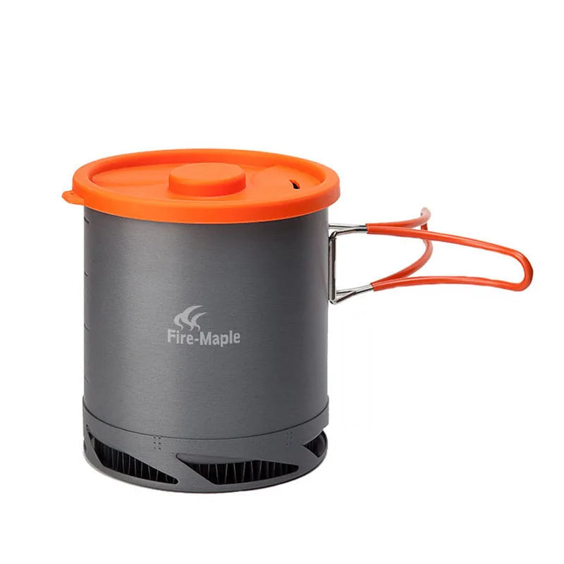 FIRE MAPLE FMC-XK6 Heat Exchanger Pot – Lightweight & Efficient Camping Cookware