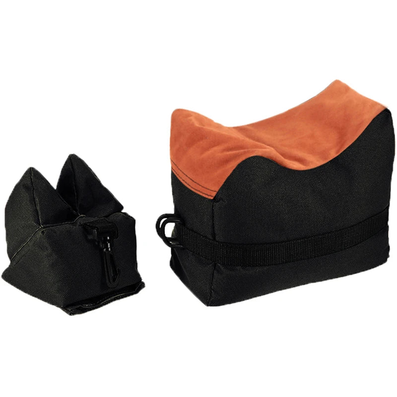 Tactical Sniper Shooting Gun Rest Bag Set – Front & Rear Unfilled Sandbag for Rifle Support