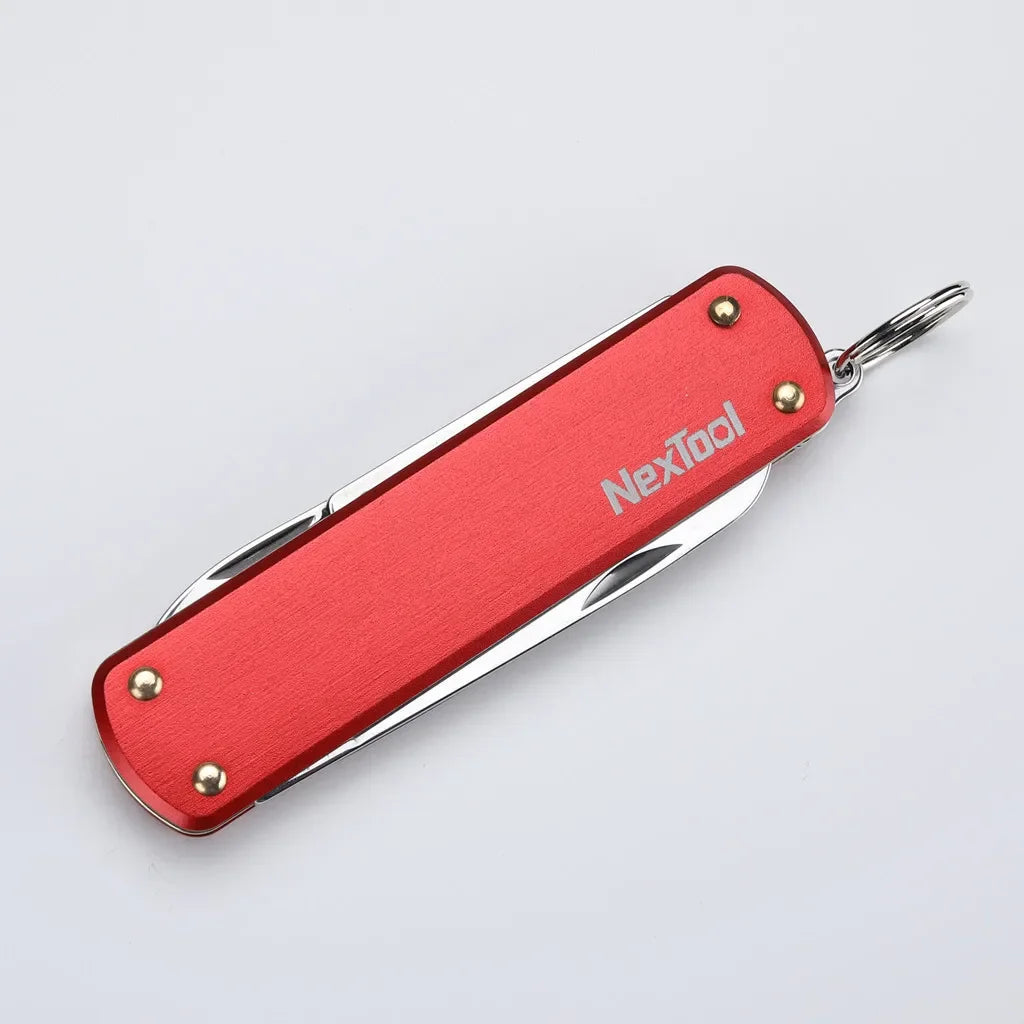 NEXTOOL EDC Mini Knife Multitool with Scissors and Screwdriver for Outdoor Use