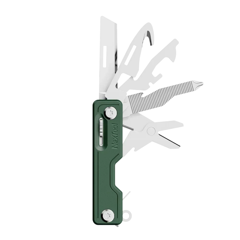 NEXTOOL 10-in-1 Folding Knife EDC Multitool with Scissors and Screwdrivers