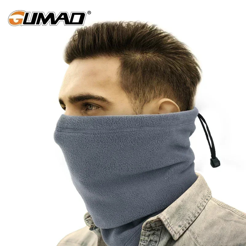GUMAO Winter Neck Warmer Gaiter – Thermal Fleece Face Cover for Hiking, Cycling, Skiing