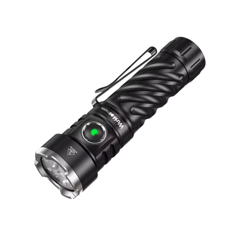 WURKKOS TS26S 3100 Lumen 519A LED USB-C Flashlight with Magnetic Tail & Power Bank