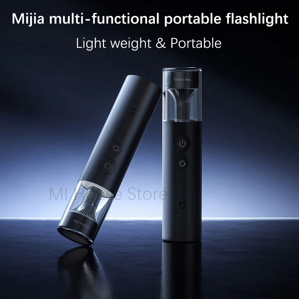 MIJIA 4-in-1 Rechargeable Flashlight 1000LM IP65 Outdoor