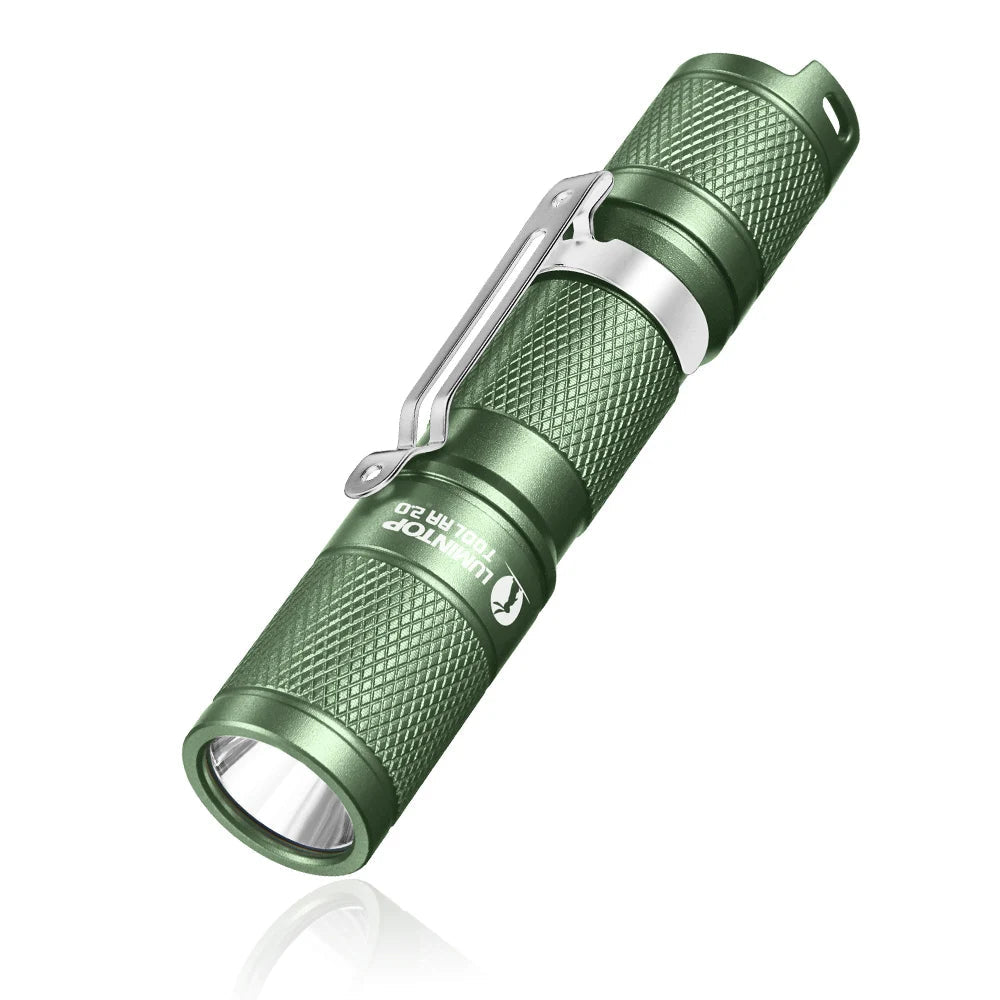 LUMINTOP TOOL AA 3.0 Green Flashlight – 900 Lumen Compact LED Torch for Outdoor and EDC