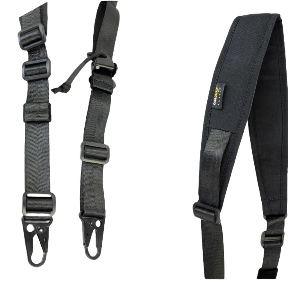 2 Point Rifle Sling Cordura 500D Nylon with Quick Adjust Metal Buckle