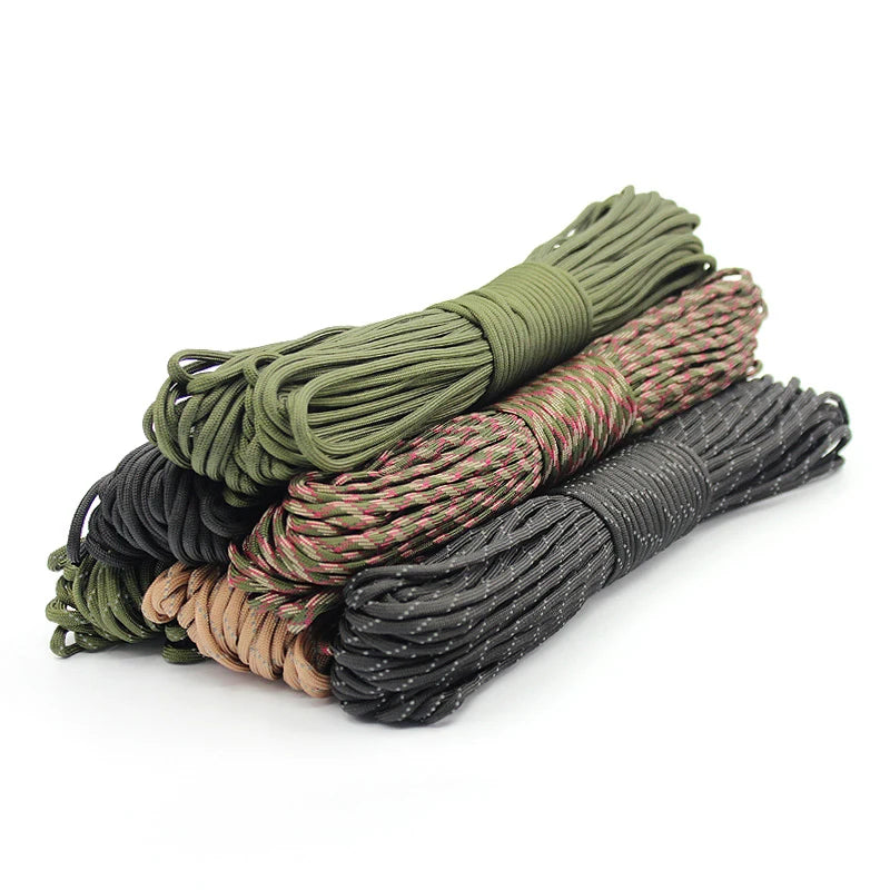 NOBLE EAGLE 550 Paracord Cord – 4mm 7-Core Parachute Rope for Camping, Survival, and Outdoor Use