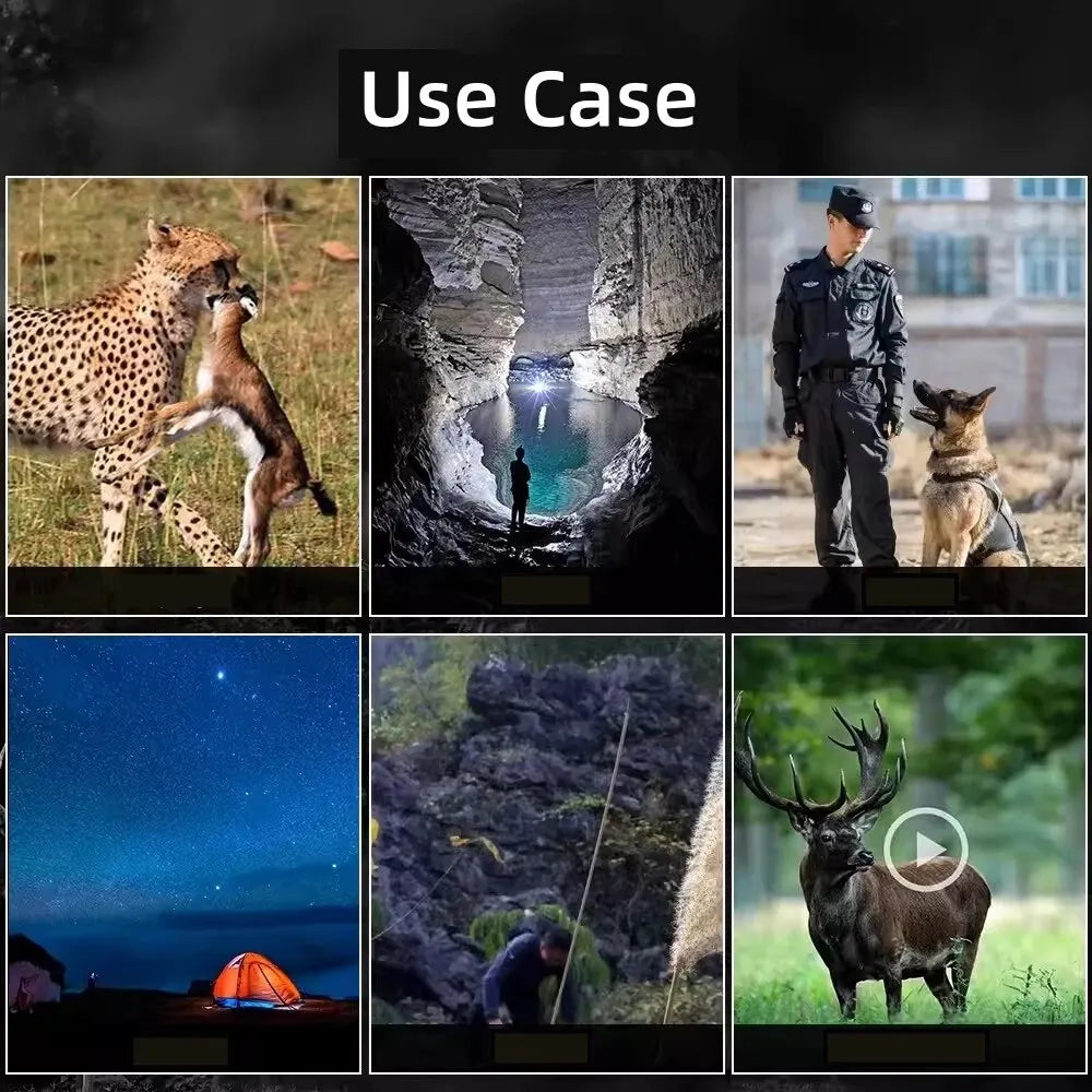 Night Vision Binoculars NV8160 8X Zoom Tactical Helmet Mount for Hunting