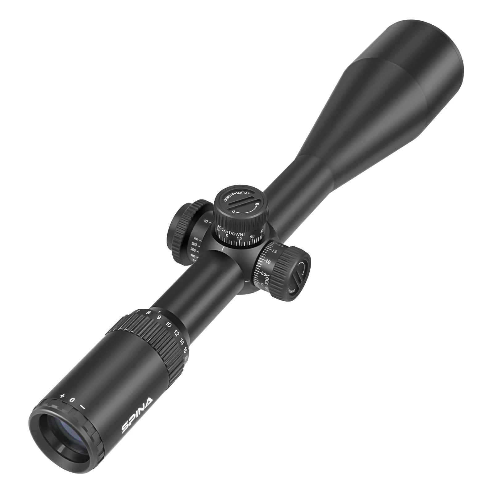 SPINA OPTICS WolfChase 5.5-22x56 FFP Rifle Scope – Long-Range Tactical Optic for Hunting