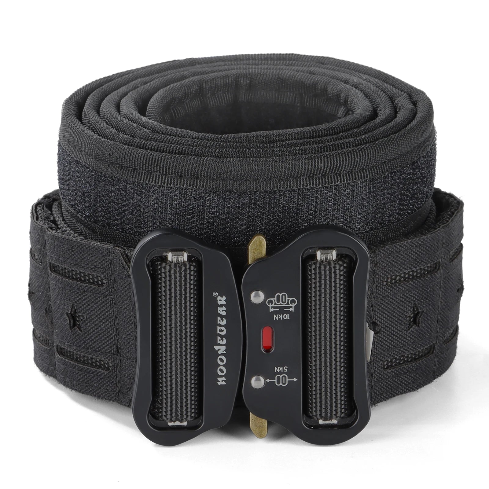 2 Inch Tactical Belt with Quick Release Metal Buckle and Molle System
