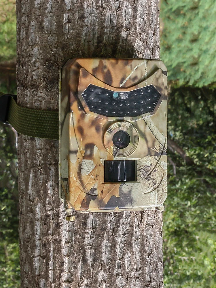 12MP Infrared Trail Camera for Wildlife Detection and Night Monitoring