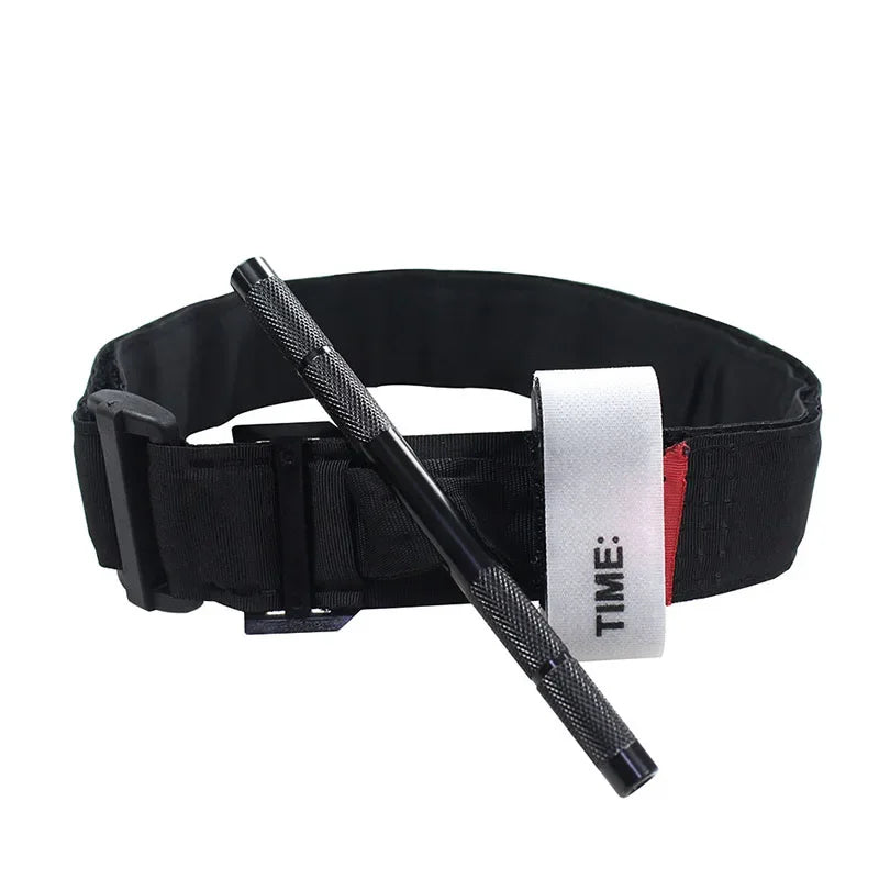 Tactical Aluminum Rod Tourniquet – Second Generation Hemostasis for Survival & First Aid