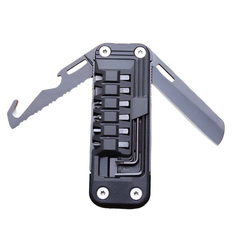 BHBT Mini Multitool Folding Knife with Screwdrivers for EDC and Camping