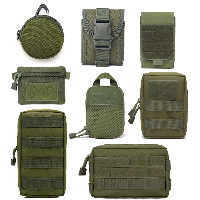 OPHIDIANTAC Molle Waist Bag EDC Pouch for Camping and Hunting