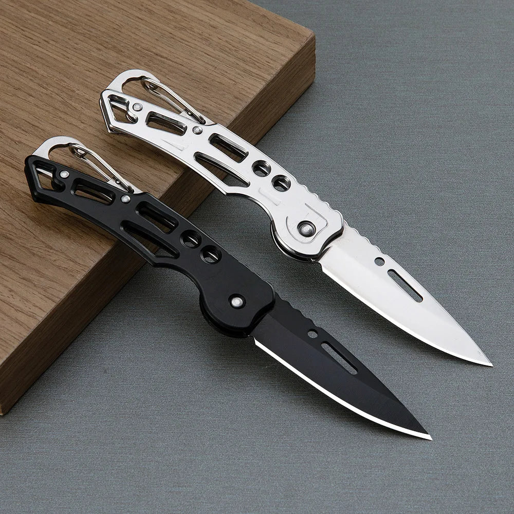 FL FLYWOD Folding Pocket Knife – Stainless Steel Survival Knife for Hunting & Camping