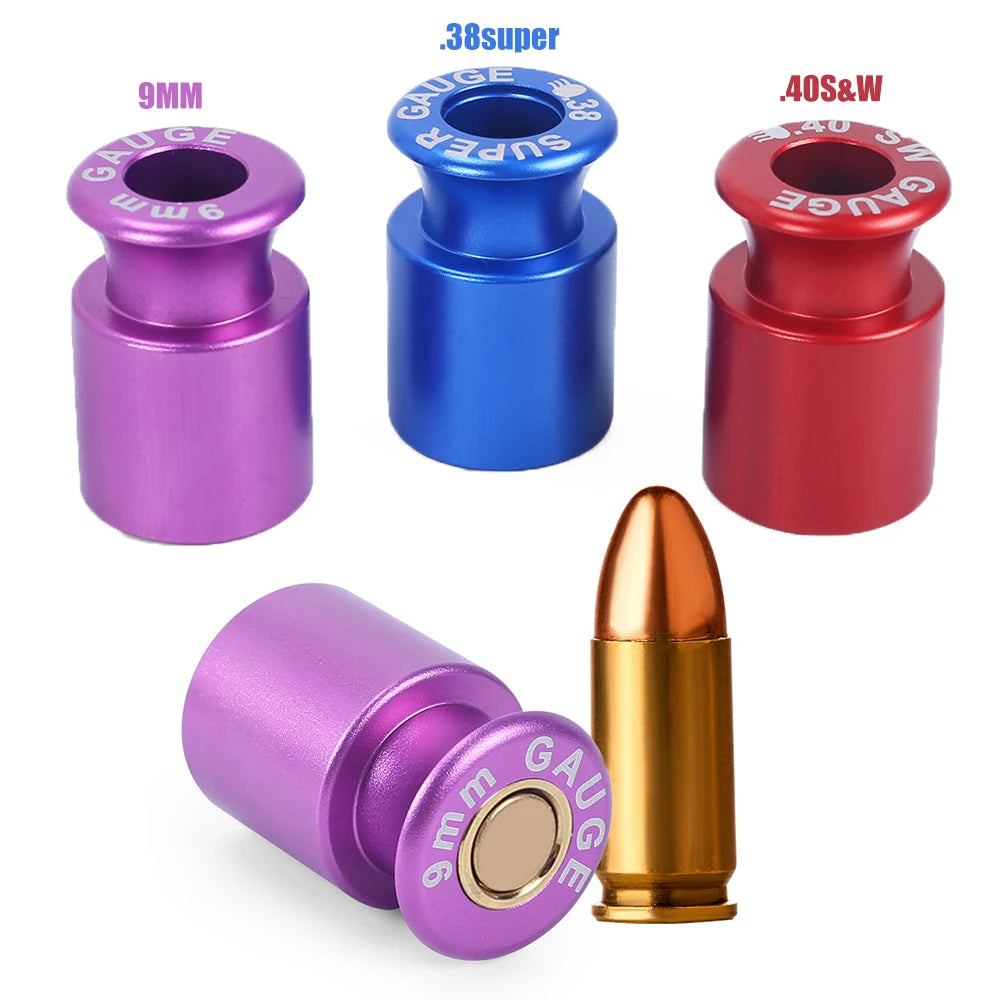 Tactical Ammo Checker – Rifle Headspace & Cartridge Gauge for 9mm, .40S&W, .38Super