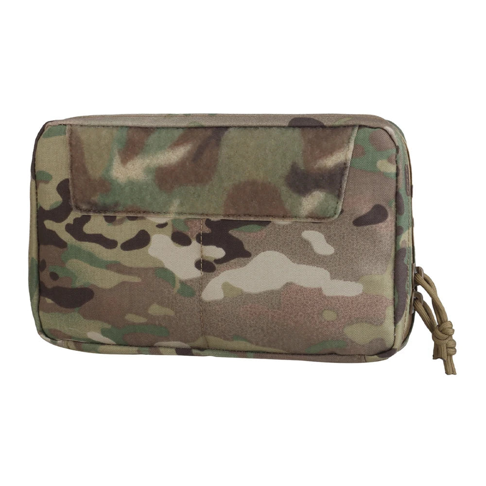 TACTIFANS MOLLE Utility Admin Pouch – Zipper GP Pouch for Hunting Vests & Plate Carriers