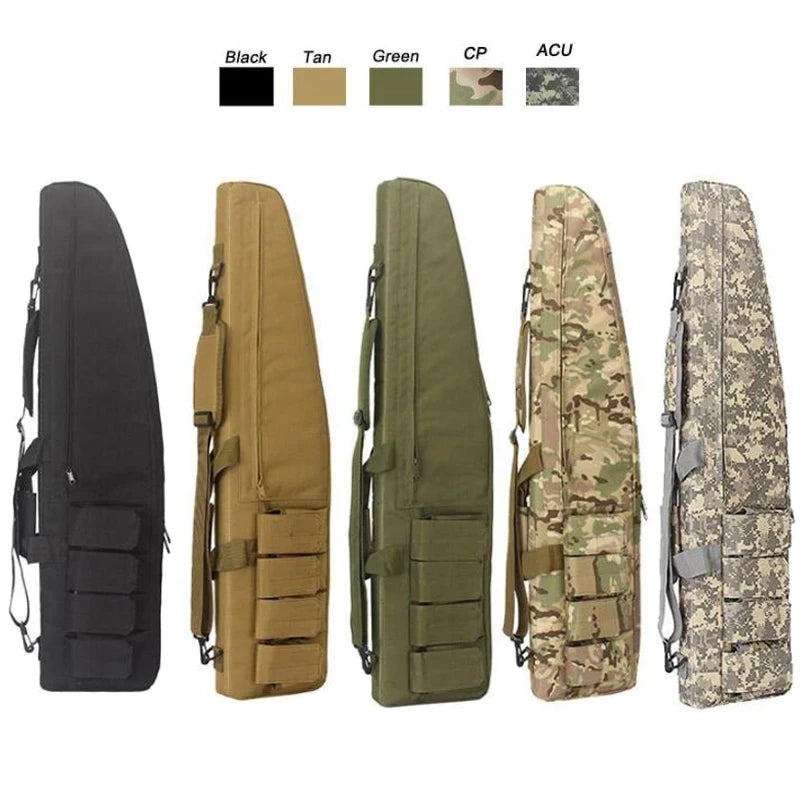 RUIN HAWK Tactical Gun Bag – 70/98/118cm Molle Rifle Carry Bag for Hunting & Airsoft