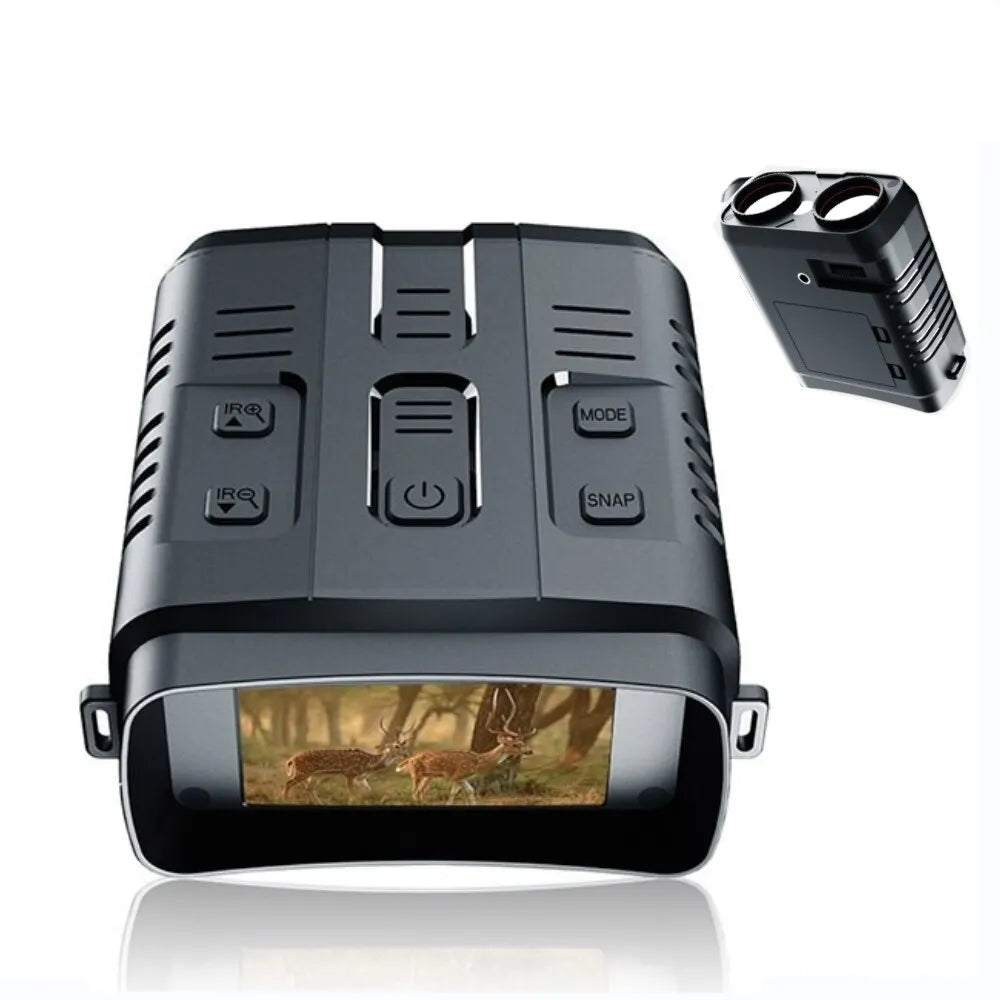 4K Night Vision Binoculars – 10x Digital Zoom, 800m Range with WiFi for Hunting & Camping