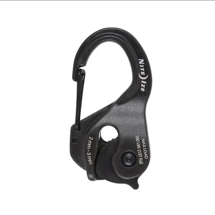 Rope Tightener Cast Aluminium Self-Locking Hook for Outdoor Use