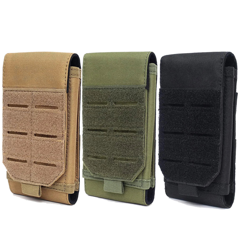 CLUSGO Tactical Molle Mobile Phone Bag for Hunting and Outdoor Use