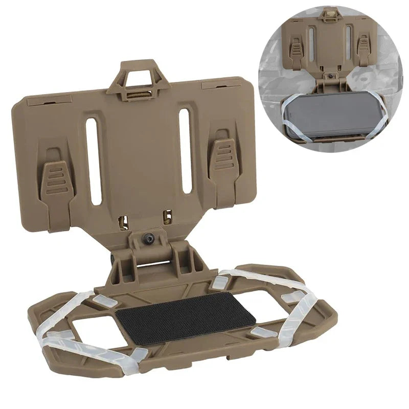 Tactical MOLLE Phone Carrier – Quick-Access Folding Holder for Vests & Outdoor Gear