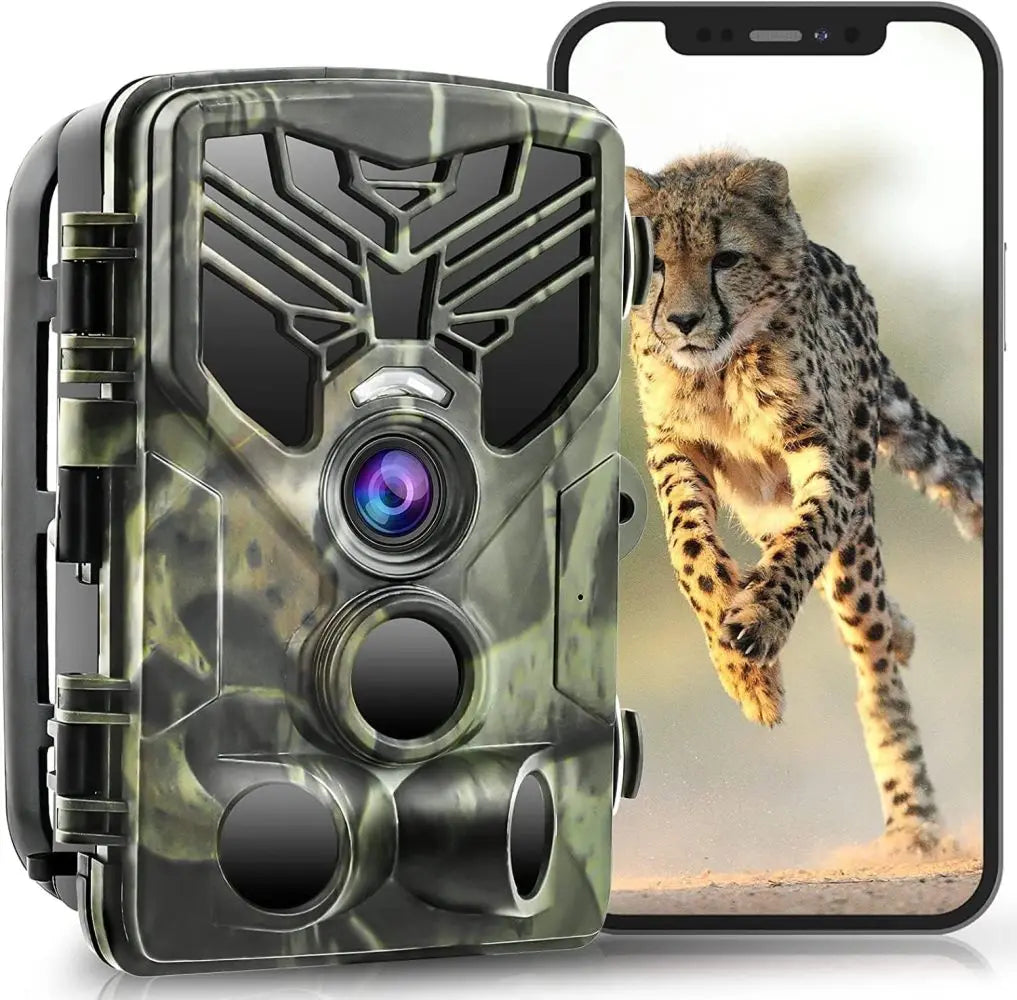 SUNTEKCAM WIFI810PRO 4K Trail Camera with Wi-Fi Live View, 36MP, Night Vision – IP66 Waterproof