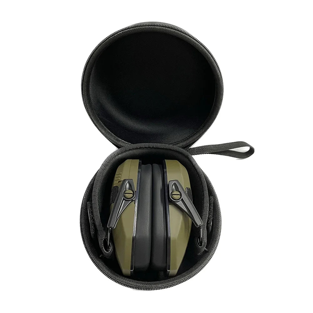 WALKER'S Razor Tactical Active Anti-Noise Earmuff with Bag – Electronic Hearing Protection for Hunting and Shooting