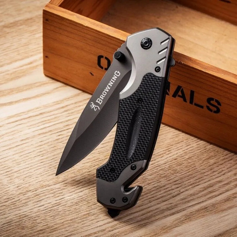 Outdoor Multitool Folding Knife – High Hardness Tactical Knife for Camping, Hunting & Survival