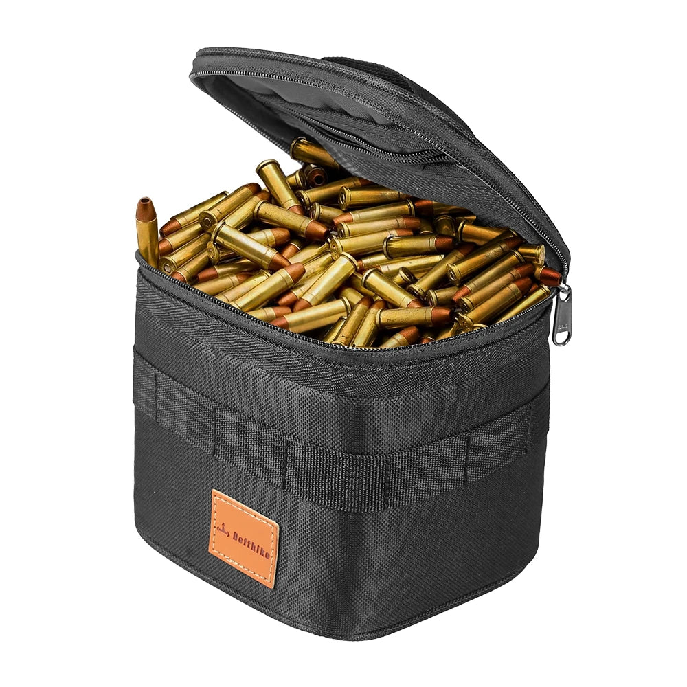 AIRSSON Rifle Cartridge Bag – 900D Oxford Ammo Pouch for Hunting & Shooting