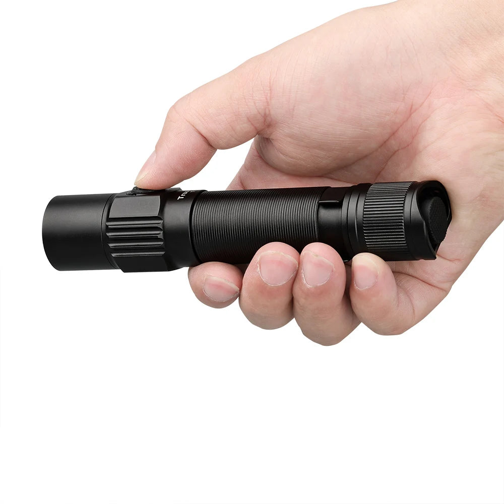 TRUSTFIRE T10R Tactical Flashlight – 1800 Lumens USB-C Rechargeable 18650 LED Torch for Outdoor Use