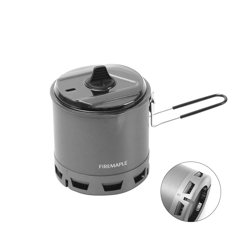 FIRE-MAPLE G2 Petrel Ultralight Pot – Lightweight Heat Exchanger Camping Pot (750ml)