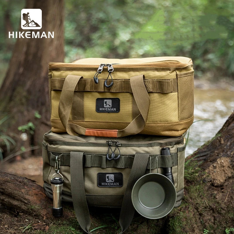 HIKEMAN 20L Outdoor Camping Storage Bag Heavy-Duty Oxford Utility Gear Tote