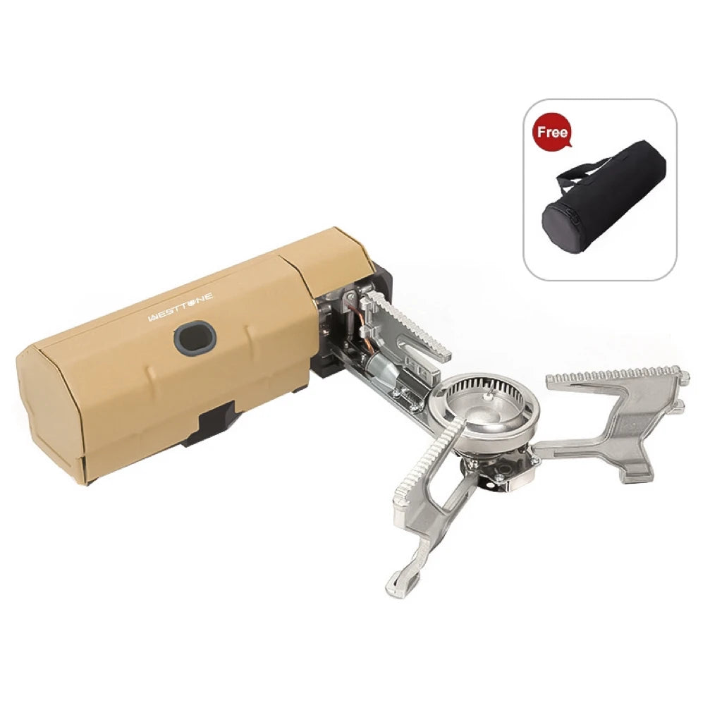 BRS 2670W Portable Folding Gas Stove for Camping and Outdoor Cooking