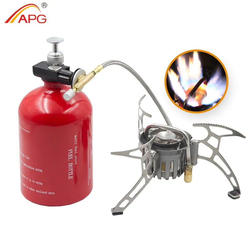 APG 1000ml Gasoline Stove – High-Power Portable Burner for Camping & Outdoor Cooking