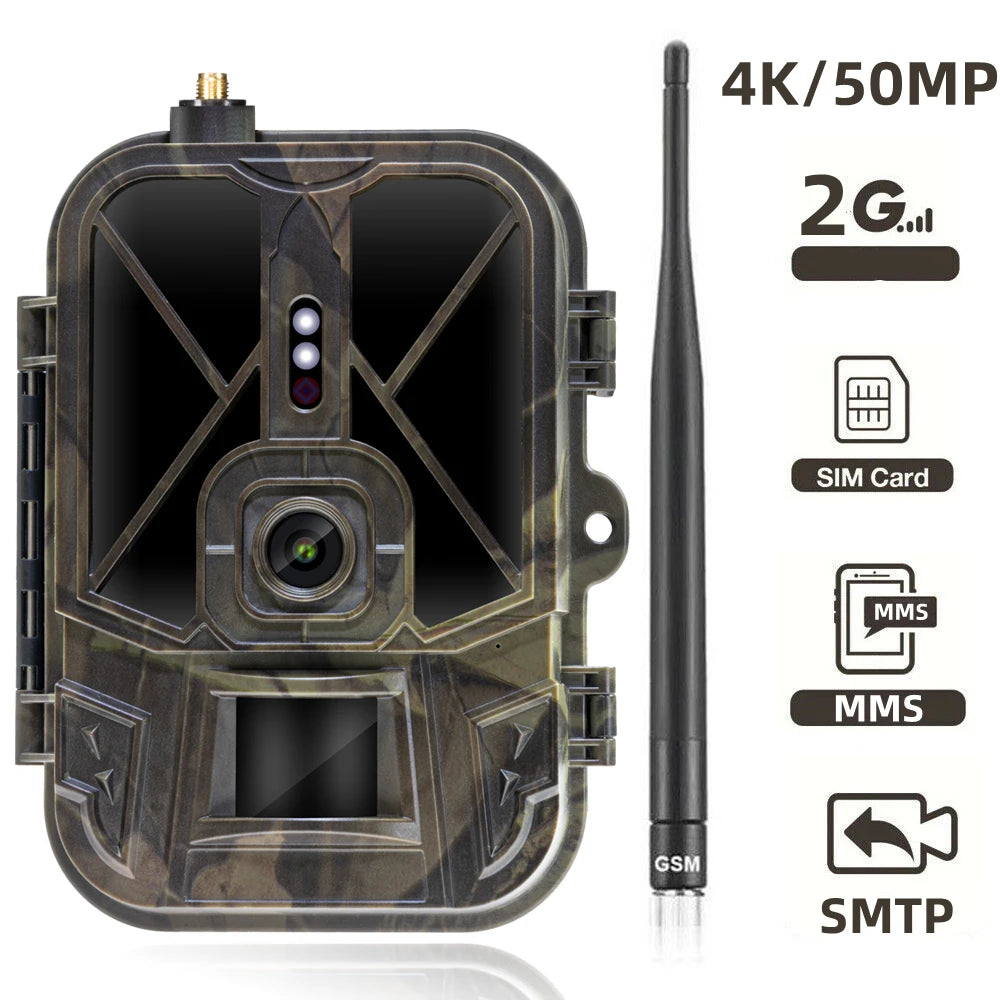 SUNTEKCAM 2G 4K Trail Camera HC-940M – 16MP Wireless Hunting Cam with Long Standby Time