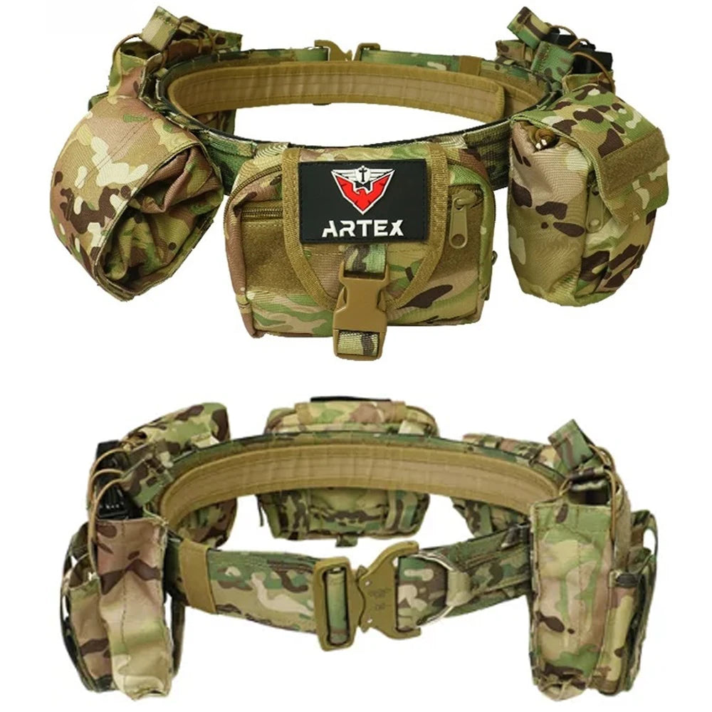 Tactical Waist Bag MOLLE – Adjustable Battle Belt for Hunting, Law Enforcement, and Security