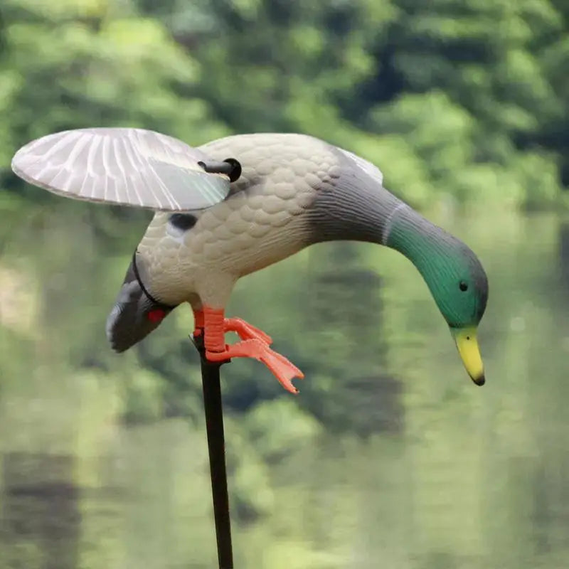 Remote-Controlled Spinning Wing Mallard Decoy – Battery-Powered Motion Duck Lure, Lightweight