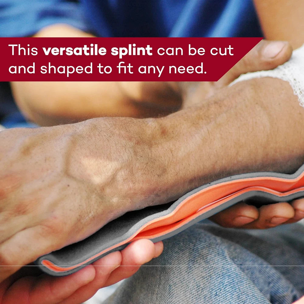 First Aid Universal Aluminum Splint Roll – Medical Survival Polymer for Emergency Kits