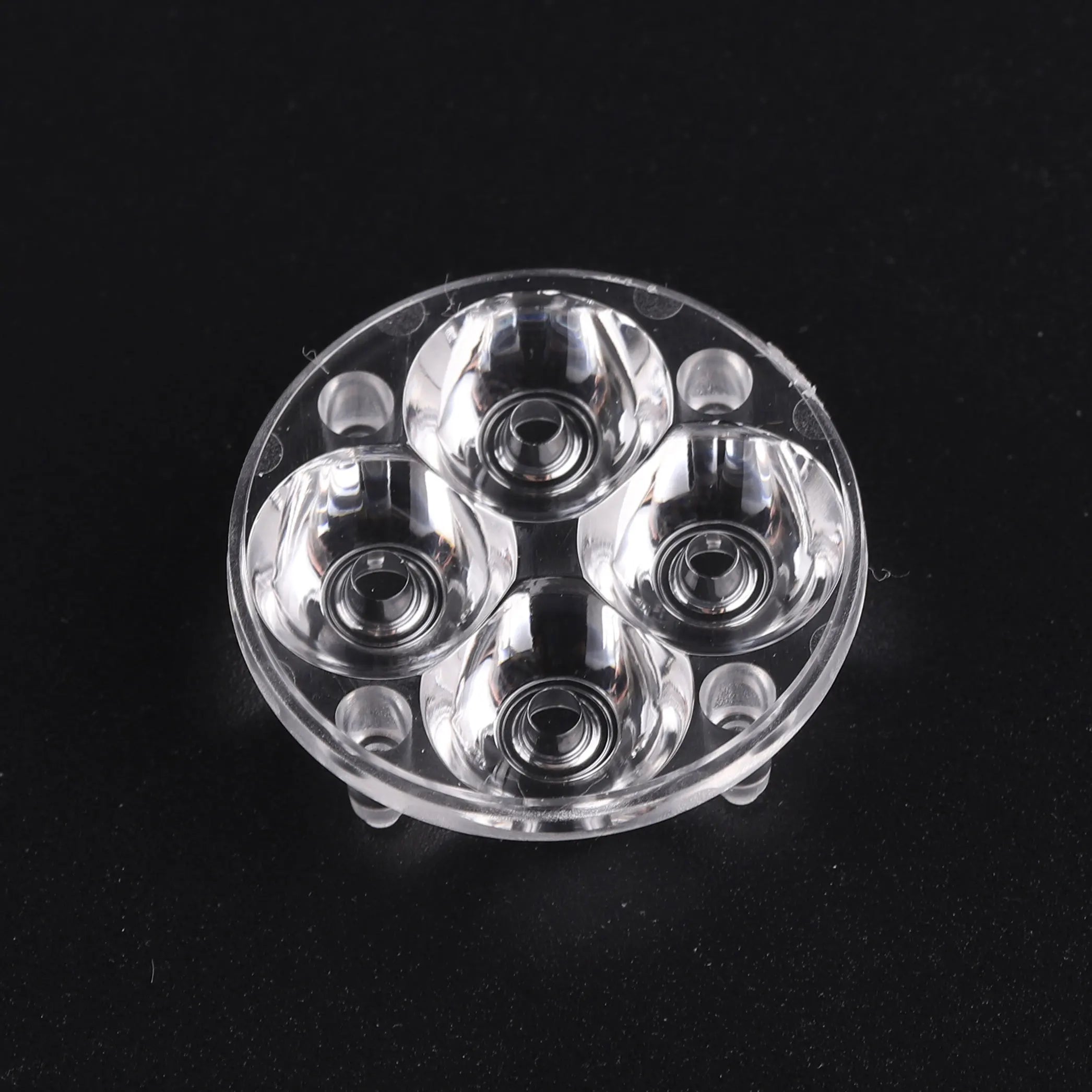 Quad TIR Lens Set for S21D S21F Flashlights - 4-Piece Beam Angle Collection