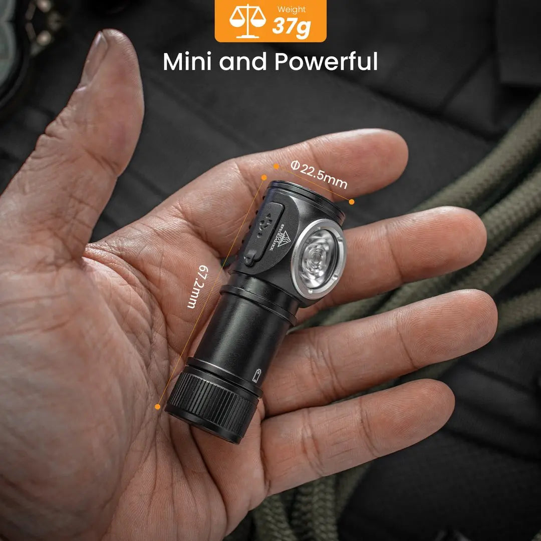 SOFIRN HS10 - 1100 Lumen USB-C Rechargeable Mini Headlamp with 90 CRI LED