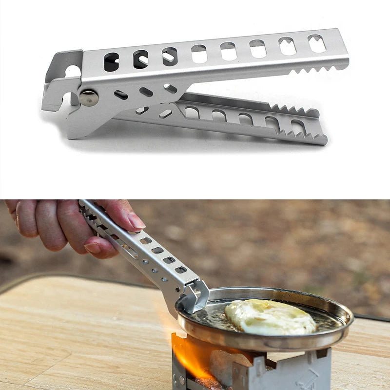 Aluminium Anti-Hot Alloy Clip for Camping Pots and Pans