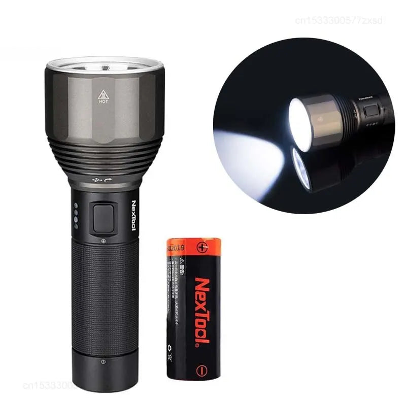 NEXTOOL Rechargeable LED Flashlight 2000LM IPX7 Outdoor Torch