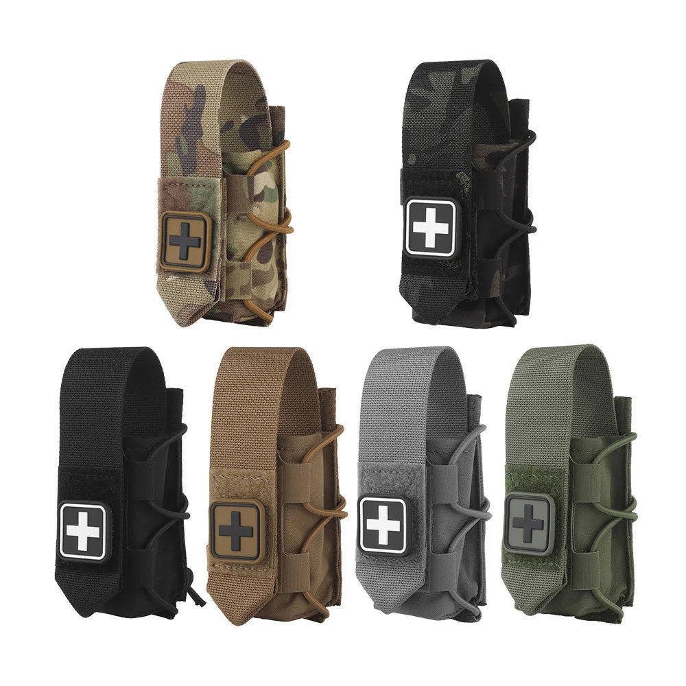 TACTIFANS Tactical Tourniquet Pouch – MOLLE TQ Holder for Hunting and Combat Belts